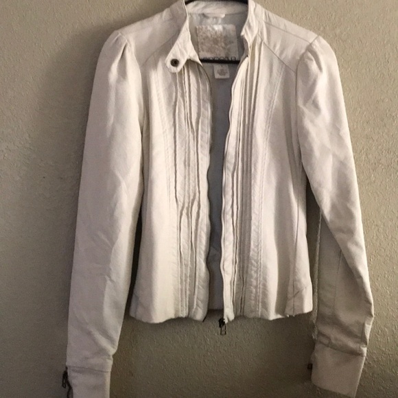 Arden B Jackets & Blazers - Sale! Arden B White Jacket Faux Leather Size S